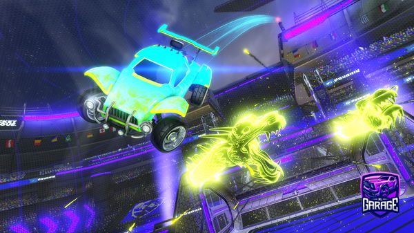 A Rocket League car design from aAAubin