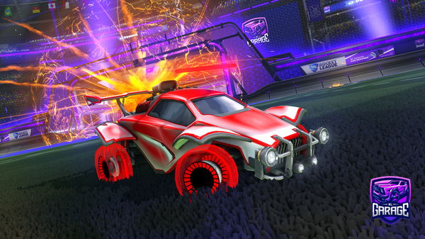 A Rocket League car design from sebashjp