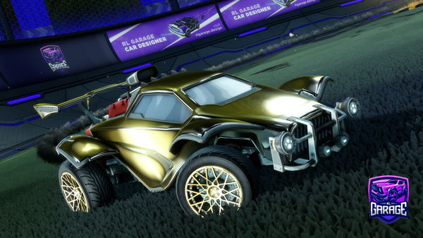 A Rocket League car design from nights