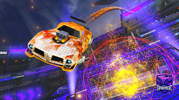 A Rocket League car design from bappleton