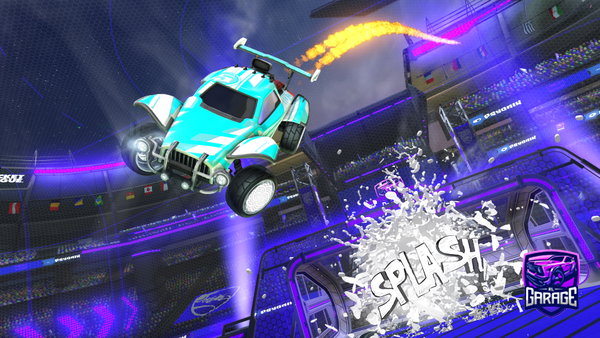 A Rocket League car design from Kingtoots1-_-