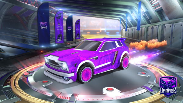 A Rocket League car design from BLUEflair77