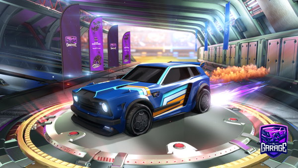 A Rocket League car design from doomsyy_