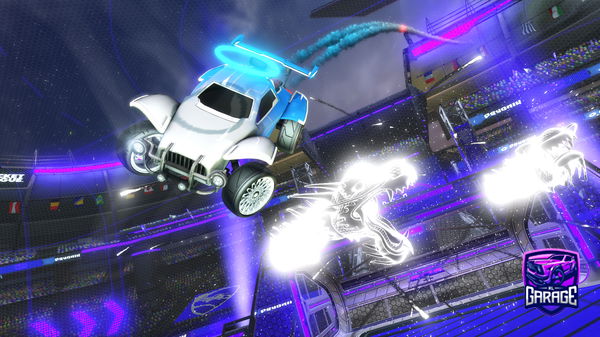 A Rocket League car design from weUP