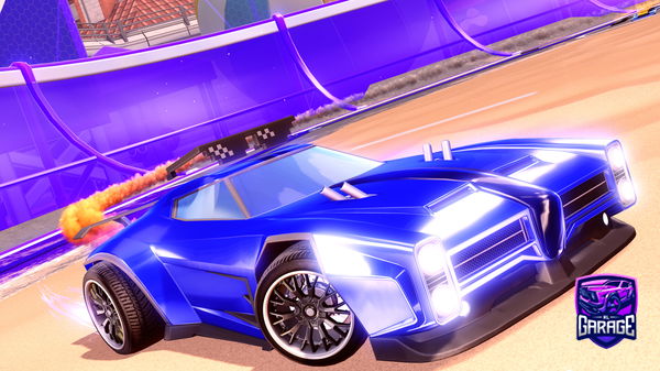A Rocket League car design from furynfoff