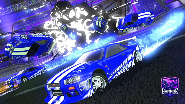 A Rocket League car design from jdmfan13