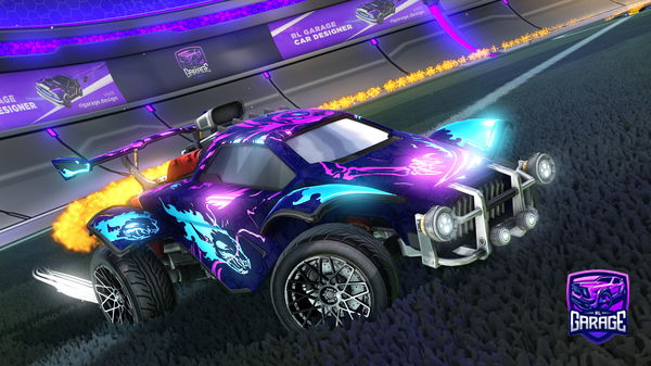 A Rocket League car design from echoXvz