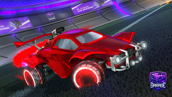 A Rocket League car design from PG24