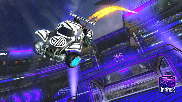 A Rocket League car design from cbrlbuy