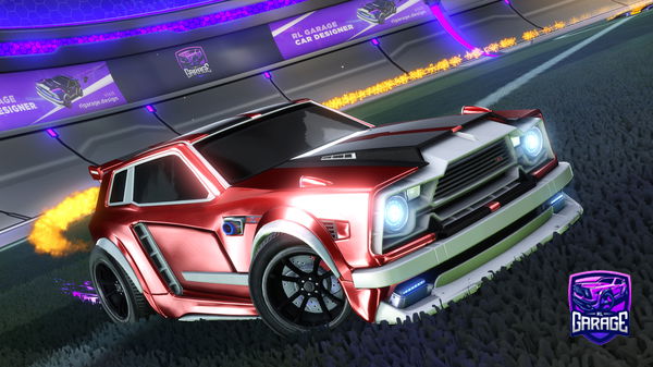 A Rocket League car design from Pl4yer1