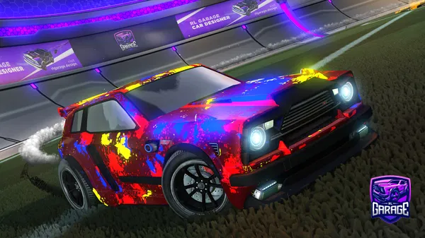 A Rocket League car design from N8SUT23