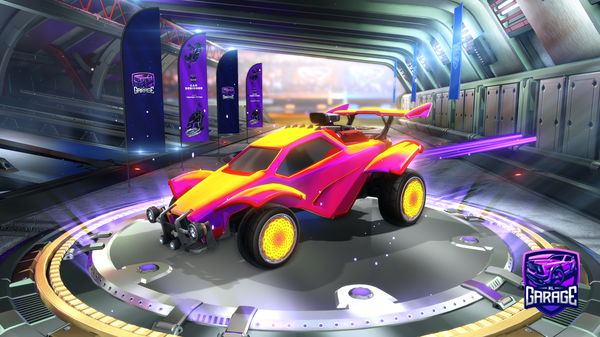 A Rocket League car design from BallFamous