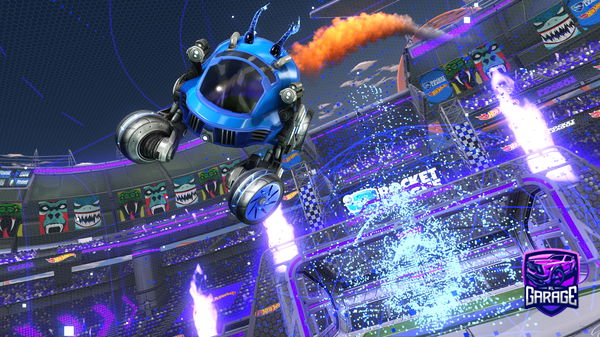 A Rocket League car design from DragonDeath016