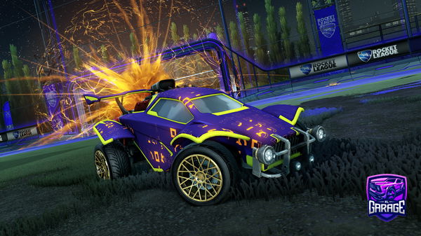 A Rocket League car design from t0ooby