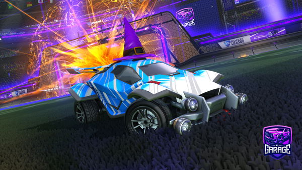 A Rocket League car design from NZsweat