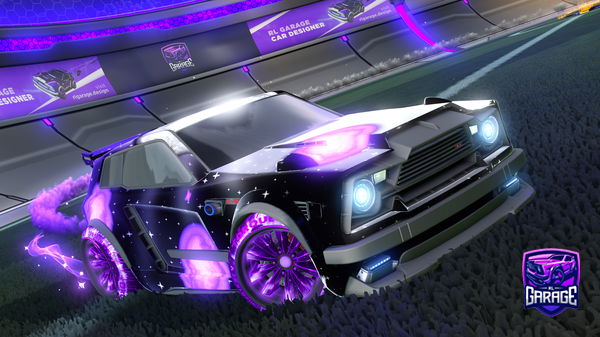 A Rocket League car design from bambamzoom