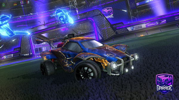 A Rocket League car design from Bojangles2028