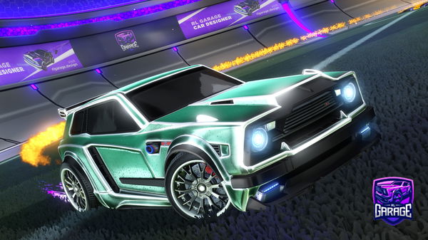 A Rocket League car design from Eightsphere101