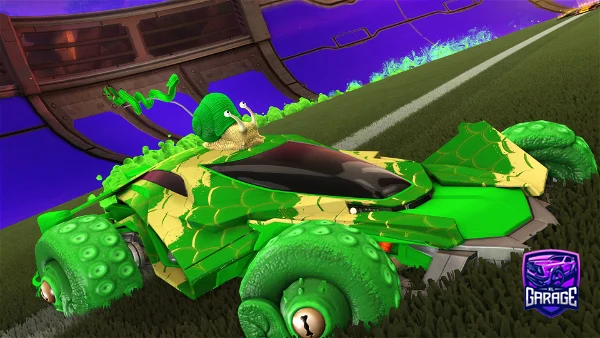 A Rocket League car design from hngrymikey