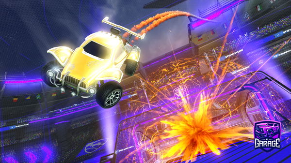 A Rocket League car design from Victory_EF