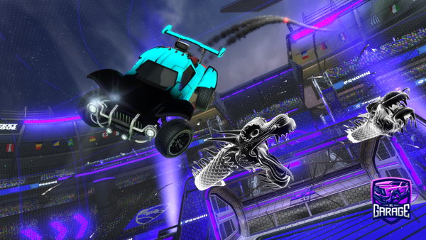 A Rocket League car design from dateager