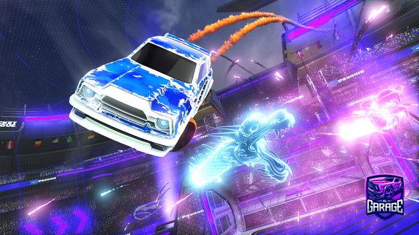 A Rocket League car design from MaxiMEME_