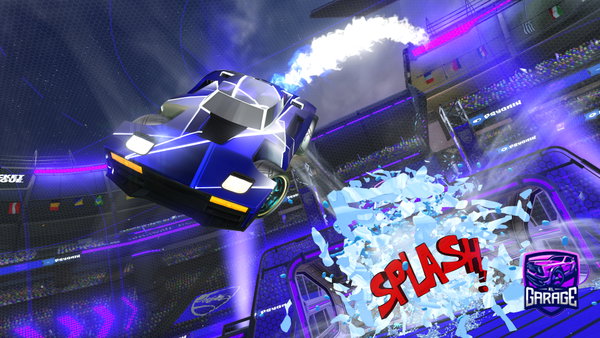 A Rocket League car design from LionDeniz