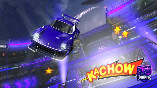 A Rocket League car design from MiguelilloXD777