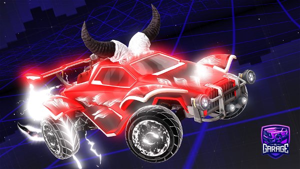 A Rocket League car design from GrrGttPaow