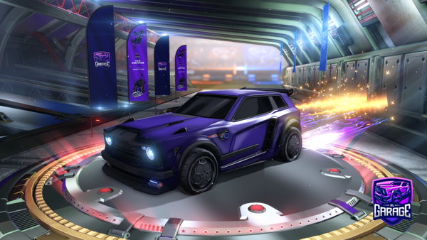 A Rocket League car design from SVKU