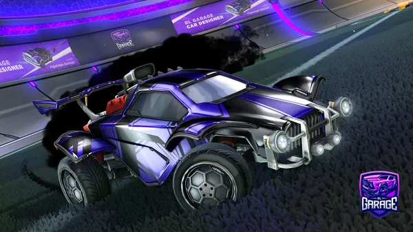 A Rocket League car design from AshtonV3