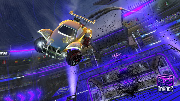 A Rocket League car design from xRxffyGLXY
