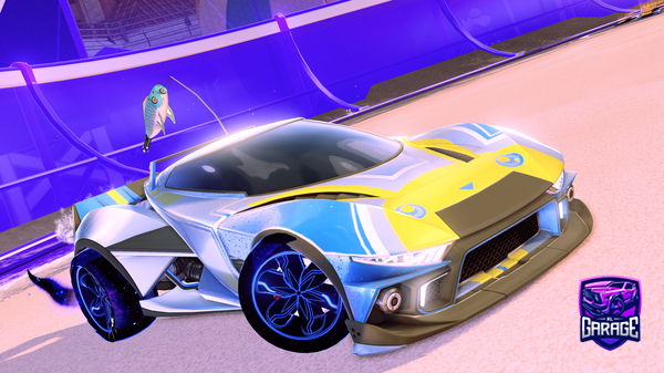 A Rocket League car design from Pigo-San
