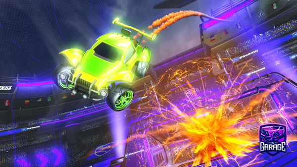 A Rocket League car design from caillous