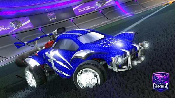 A Rocket League car design from Millapede