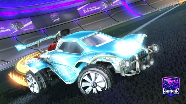 A Rocket League car design from martman91