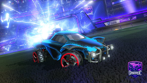 A Rocket League car design from eSisya19