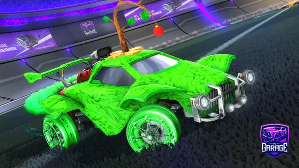 A Rocket League car design from Noxxias