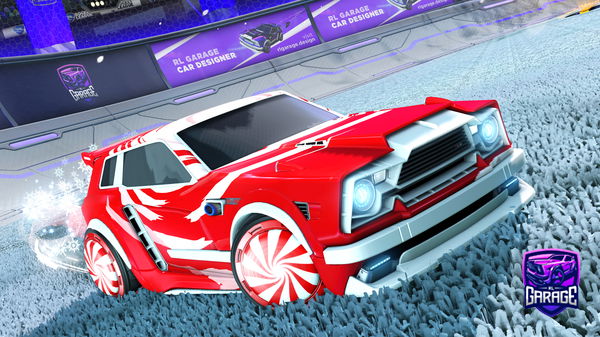 A Rocket League car design from proofice