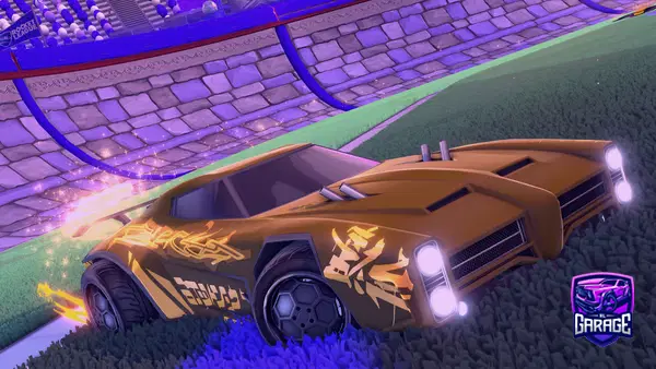 A Rocket League car design from zcyux