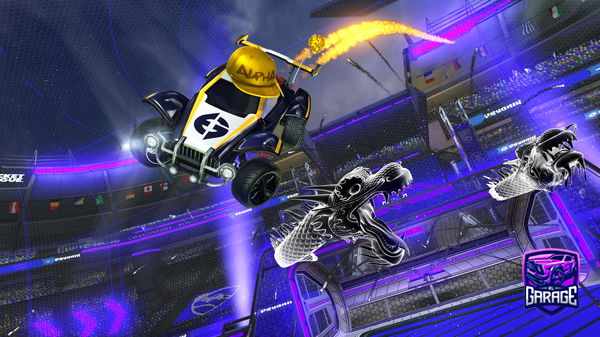 A Rocket League car design from archxixext