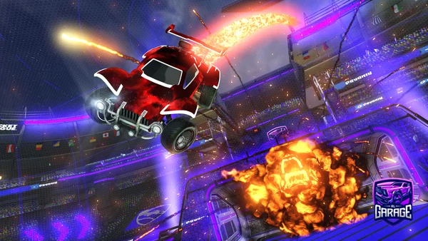 A Rocket League car design from megzo22