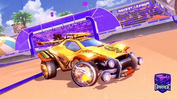 A Rocket League car design from Sawed_Off_Samoan