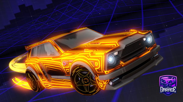 A Rocket League car design from ThatDudeMaki