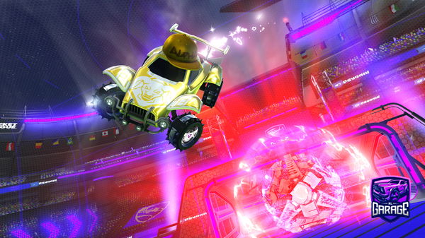 A Rocket League car design from TyL8