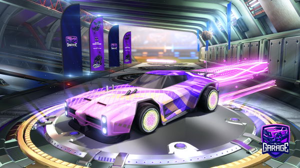 A Rocket League car design from Electroxical