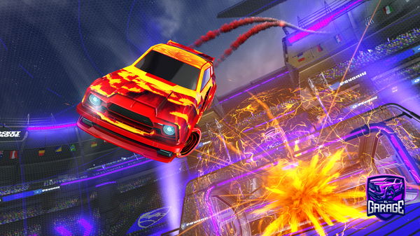 A Rocket League car design from Safi_BM