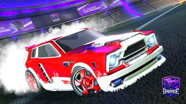 A Rocket League car design from Xxyuki