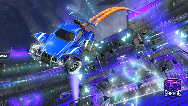 A Rocket League car design from Ashley_