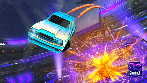A Rocket League car design from Arriguccio